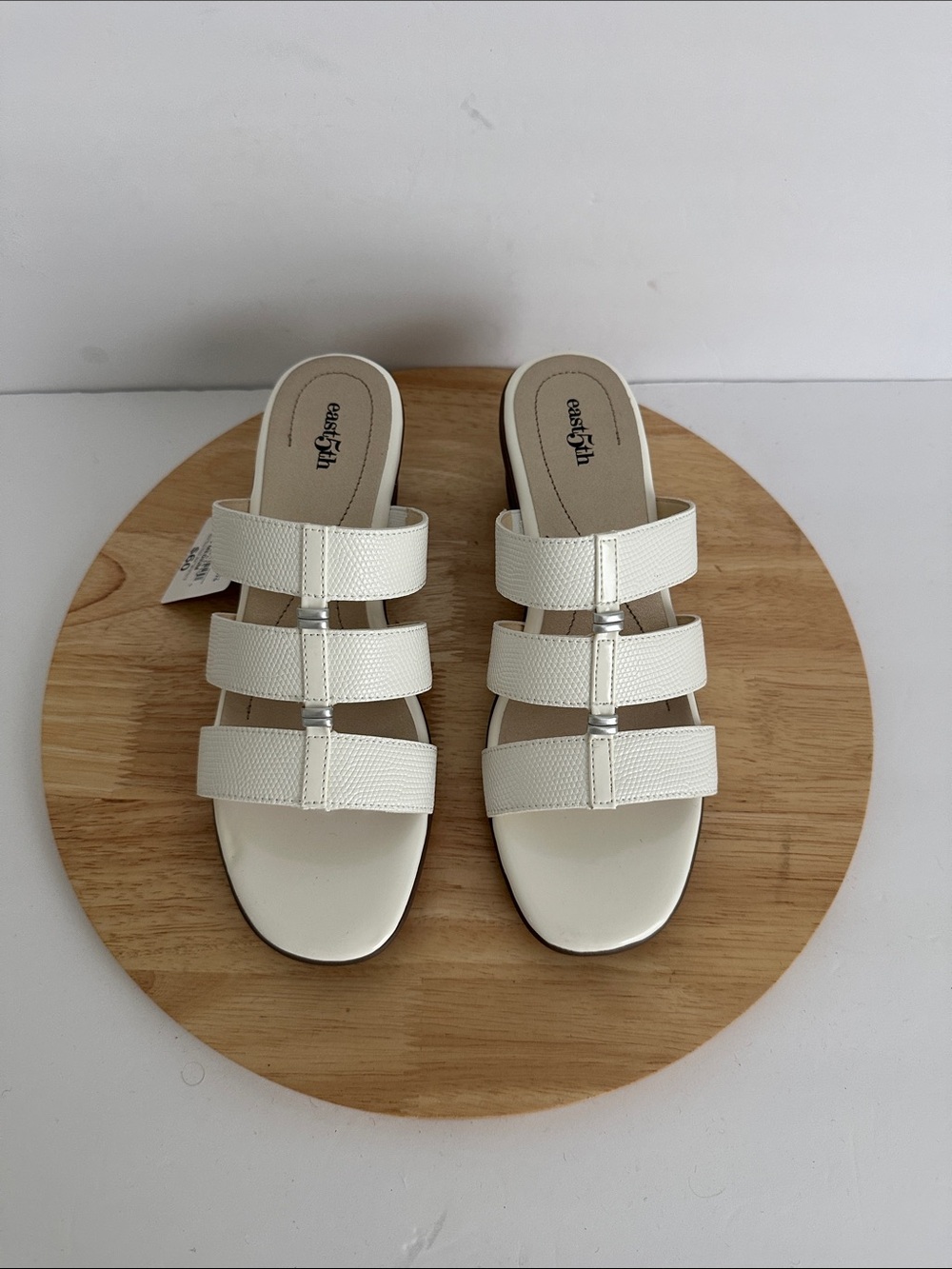 east 5th Womens Evergreen Heeled Sandals